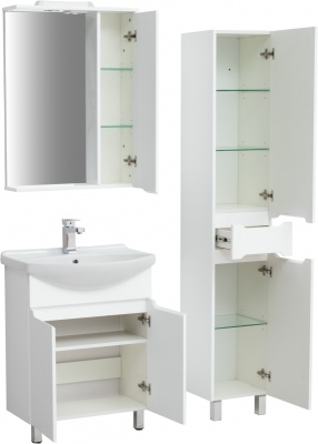 Тумба под раковину San Star Bianco 65 139.1-1.5.1. Белая