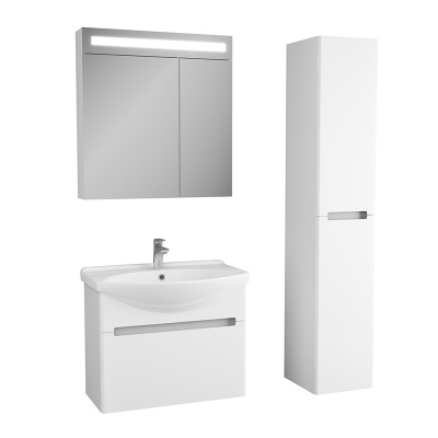 Тумба под раковину Owl 1975 Lagerta 75 OW08.02.00 подвесная Белая