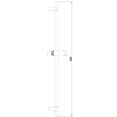 Душевая штанга Lemark LM8063C Хром