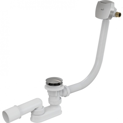 Слив-перелив Alcaplast A508KM-80 Click-Clack Белый Хром Слив-перелив Alcaplast A508KM-80 Click-Clack Белый Хром