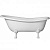 Ванна из искусственного камня Castone Даллас 170x82 Белая