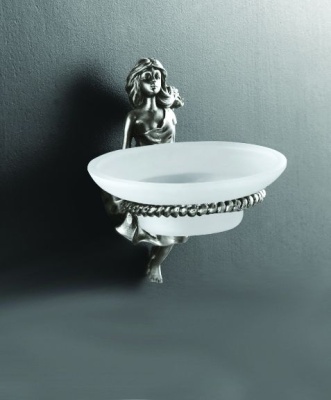 Мыльница Art&Max Athena AM-B-0615-T Серебро