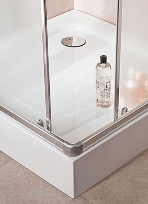 Душевой уголок Ifo Silver 90x90 RP5290222003 Стекло прозрачное, профиль серебристый