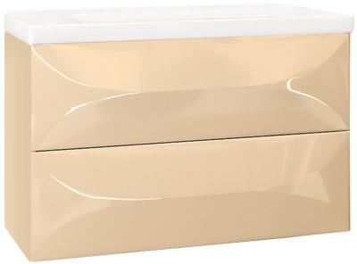 Тумба под раковину Marka One Elegant 80П Cappuccino