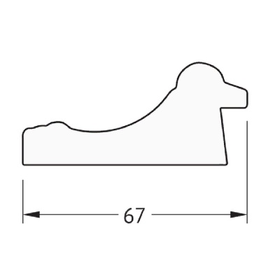 Зеркало Evoform Definite 116х66 Состаренная бронза
