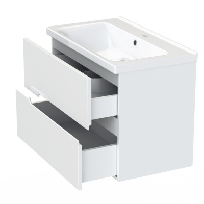 Тумба с раковиной Orange Line 80 TP-LIB 80 подвесная Белая