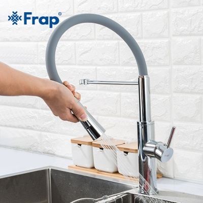 Смеситель для кухни Frap F4452 Хром Серый