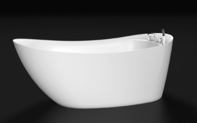Акриловая ванна BelBagno BB25 170x76 без гидромассажа