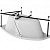 Каркас сварной для акриловой ванны Aquanet Capri 170x110