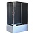 Душевой уголок Royal Bath BP 100х80 RB8100BP-T-CH-R с поддоном профиль Хром стекло прозрачное