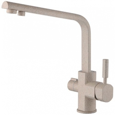 Смеситель для кухни Kaiser Decor 40144-4 Песочный мрамор