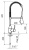 Смеситель для кухни Webert Kitchen Conic CN920602 Хром