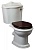 Унитаз Migliore Impero ML.IMP-25.301.BI Напольный