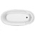 Акриловая ванна BelBagno BB302 167x75 Белая