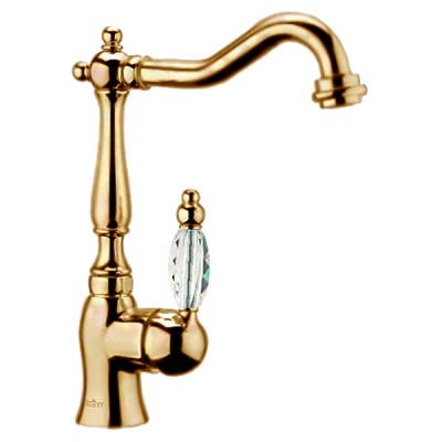 Смеситель для раковины Webert Alexandra AL831802 Бронза кристалл Swarovski