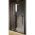 Душевая дверь Riho Lucid GD104 110 GD111B000 профиль Черный стекло прозрачное