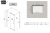 Душевой уголок Black&White Stellar Wind S208-800х1000 прямоугольный профиль Серебристый хром стекло прозрачное