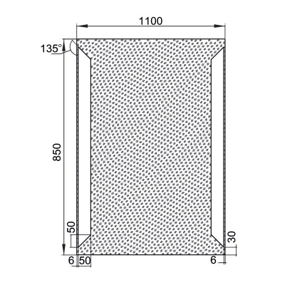 Зеркало Aquanet Сорренто 110 196655 с подсветкой с инфракрасным управлением 196655