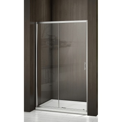 Душевая дверь в нишу Good Door Neo WTW-140-C-CH 140х185 профиль Хром стекло прозрачное