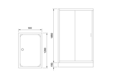 Душевой уголок Royal Bath HP 120х90 RB9120HP-T-CH с поддоном профиль Хром стекло прозрачное Душевой уголок Royal Bath HP 120х90 RB9120HP-T-CH с поддоном профиль Хром стекло прозрачное