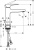 Смеситель для раковины Hansgrohe Metropol 74506000 Хром