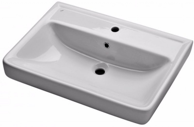 Тумба c раковиной Bellezza Сиена 60 2 ящика Белая