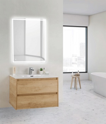 Тумба под раковину BelBagno KRAFT 39-800/390-2C-SO-RNN подвесная Rovere Nebrasca Nature