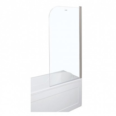 Шторка на ванну Aquanet SG-750 150 209411 профиль Хром стекло прозрачное