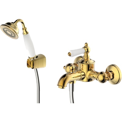 Смеситель для ванны Bravat Art F675109U-B Бронза