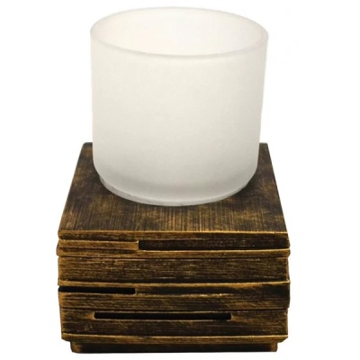 Стакан для зубных щеток Ridder Brick 22150148 Бронзовый