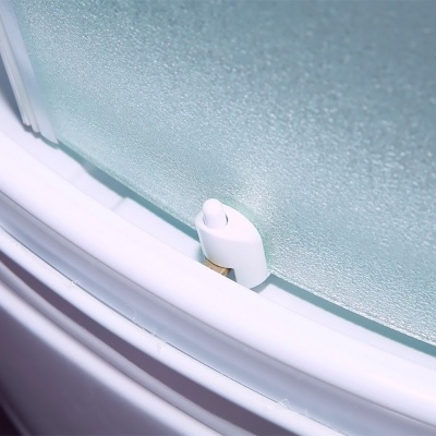 Душевая кабина Timo Eco TE-0780 P 80x80 профиль Белый стекло матовое