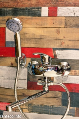 Смеситель для ванны Frap F2121 универсальный Хром