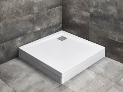 Акриловый поддон для душа Radaway Argos C 100x100x15 белый