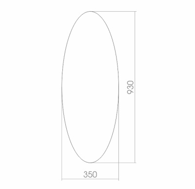 Зеркало Mixline Комфорт 35 525520 с полированной кромкой