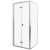 Душевой уголок Cerutti SPA Bella ZQD91T 90x90 профиль Хром стекло прозрачное