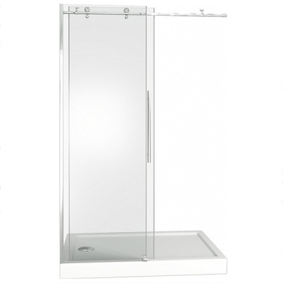 Душевая дверь в нишу Good Door Puerta WTW-110-C-CH 110 профиль Хром стекло прозрачное