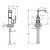 Смеситель для раковины Vitra Suit U A42467EXP Хром