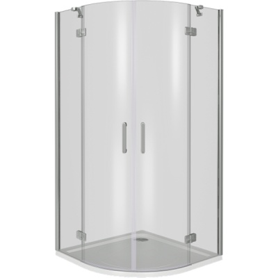 Душевой уголок Good Door Saturn R-90-C-CH 90x90 профиль Хром стекло прозрачное