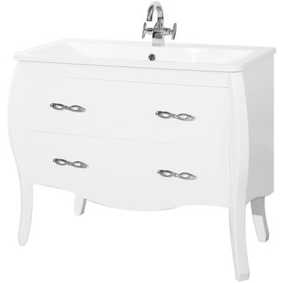 Тумба c раковиной Bellezza Грация 90 Белая