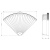 Полка корзина Lemark Jasmine LM6681ORB Черная бронза