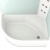 Душевая кабина Domani-Spa Delight 128 High 120x80 DS01D128RHWM10 с гидромассажем профиль Белый задние стенки Белые