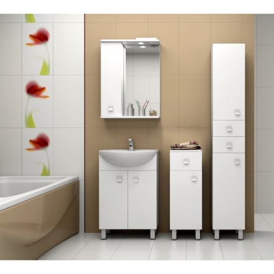 Шкаф пенал Какса-А Домино 30 003290 Белый