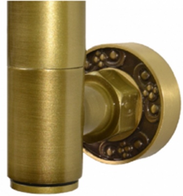 Полотенцесушитель водяной Bronze de Luxe Декор Бронза 500x400