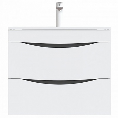 Тумба с раковиной Iddis Cloud 60 подвесная Белая