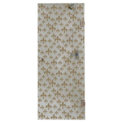 Душевая дверь в нишу Bronze de Luxe SEM-01P 70 Прозрачное стекло, петли бронза классические