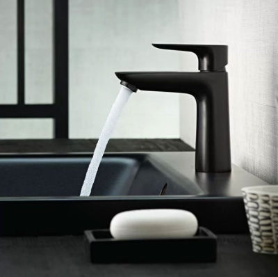 Смеситель для раковины Hansgrohe Talis E 71710670 Черный матовый