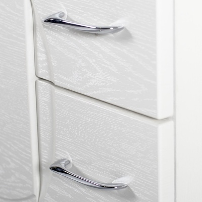 Тумба под раковину АСБ-мебель Альфа 87 10176 Белый ясень