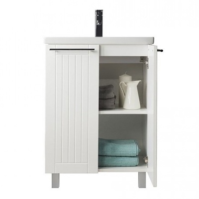 Тумба с раковиной Milardo Amur 60 Белая