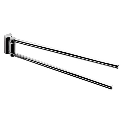 Двойной полотенцедержатель Colombo Design Luna В0112.000 Хром