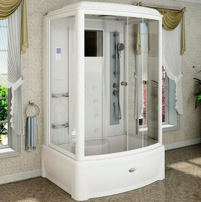 Душевая кабина Radomir Диана 2 139x108 1-05-1-0-0-0610 профиль Белый стекло прозрачное